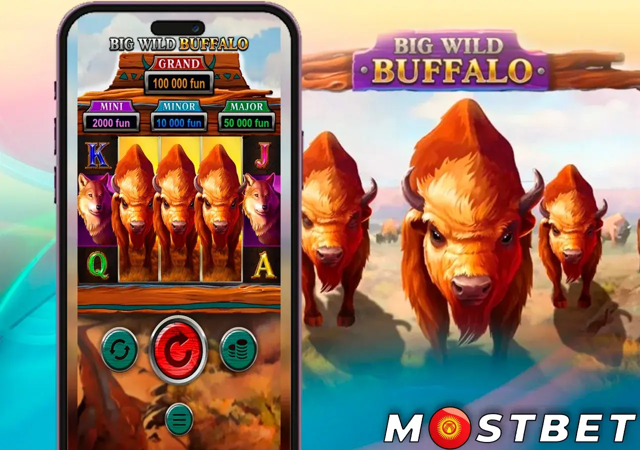 Выигрывайте крупные суммы в слоте Big Wild Buffalo